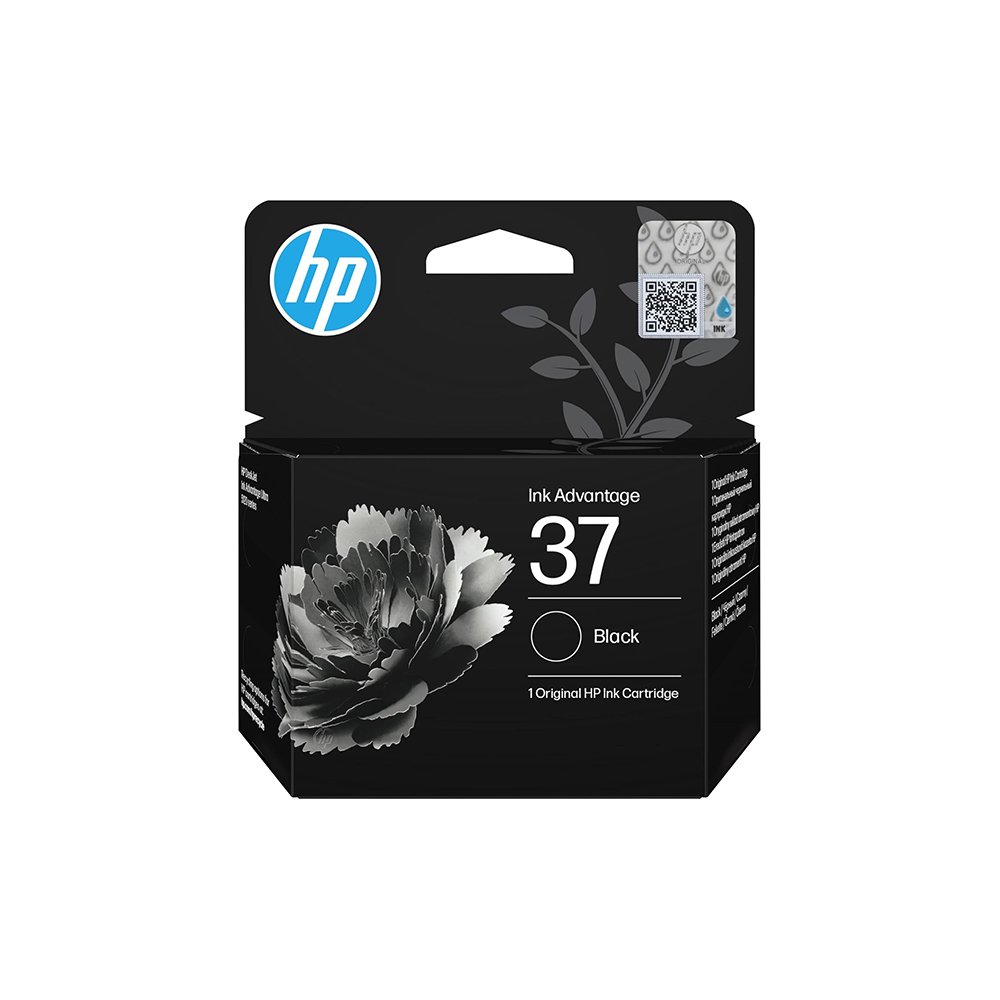 HP 37 Black Original Ink Cartridge
