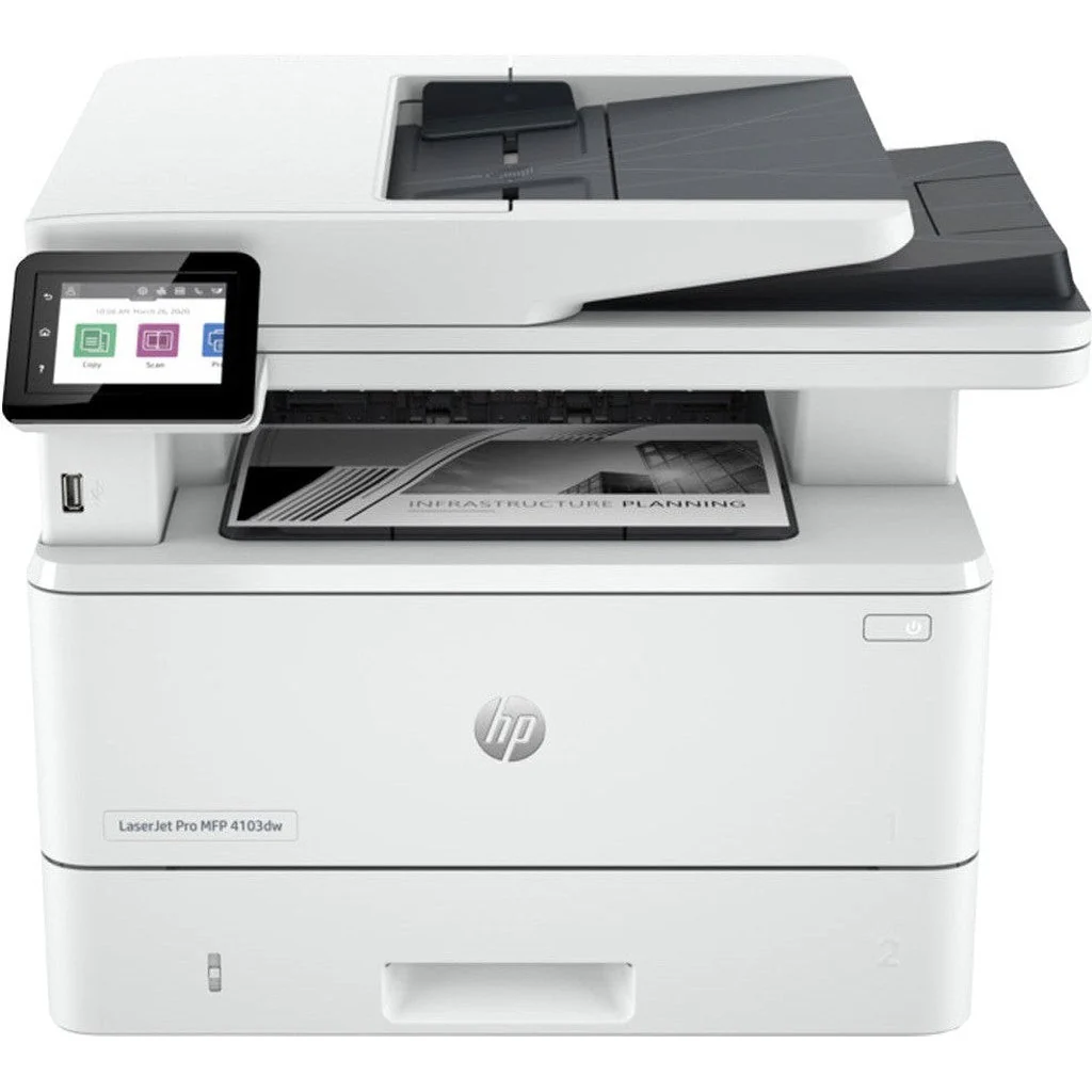 HP Printer LaserJet Pro MFP 4103dw - 40ppm Mono Laser - Image 2