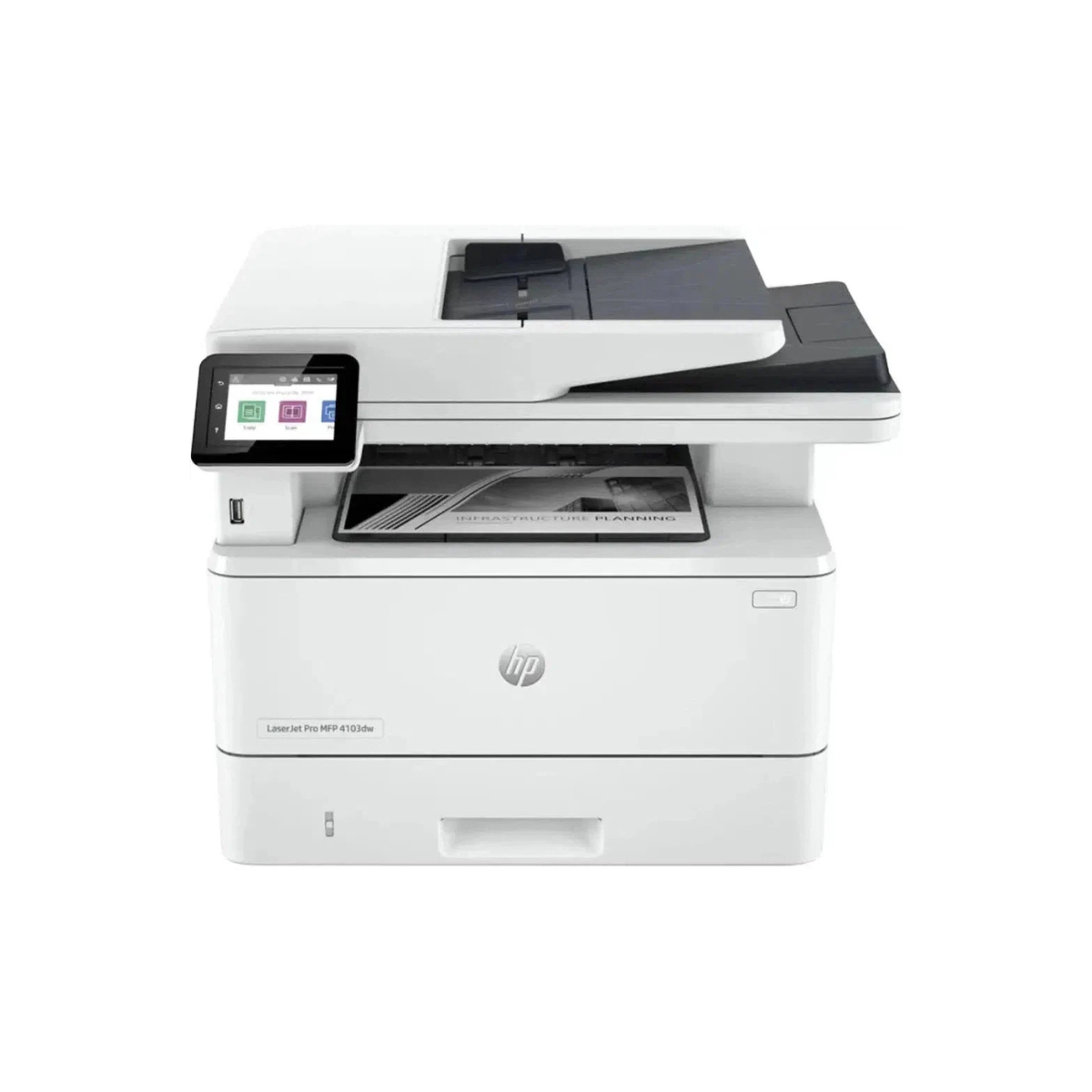 HP LaserJet Pro MFP 4103fdw - 40ppm, A4, USB, LAN, Wi-Fi, FAX, Mono Laser - Printer