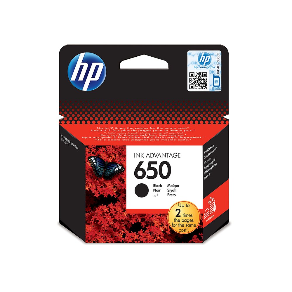 HP 650 Black Original Ink Cartridge