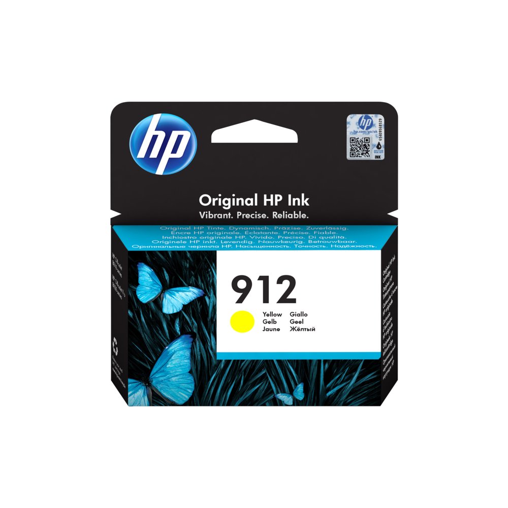 HP 912 Yellow Original Ink Cartridge