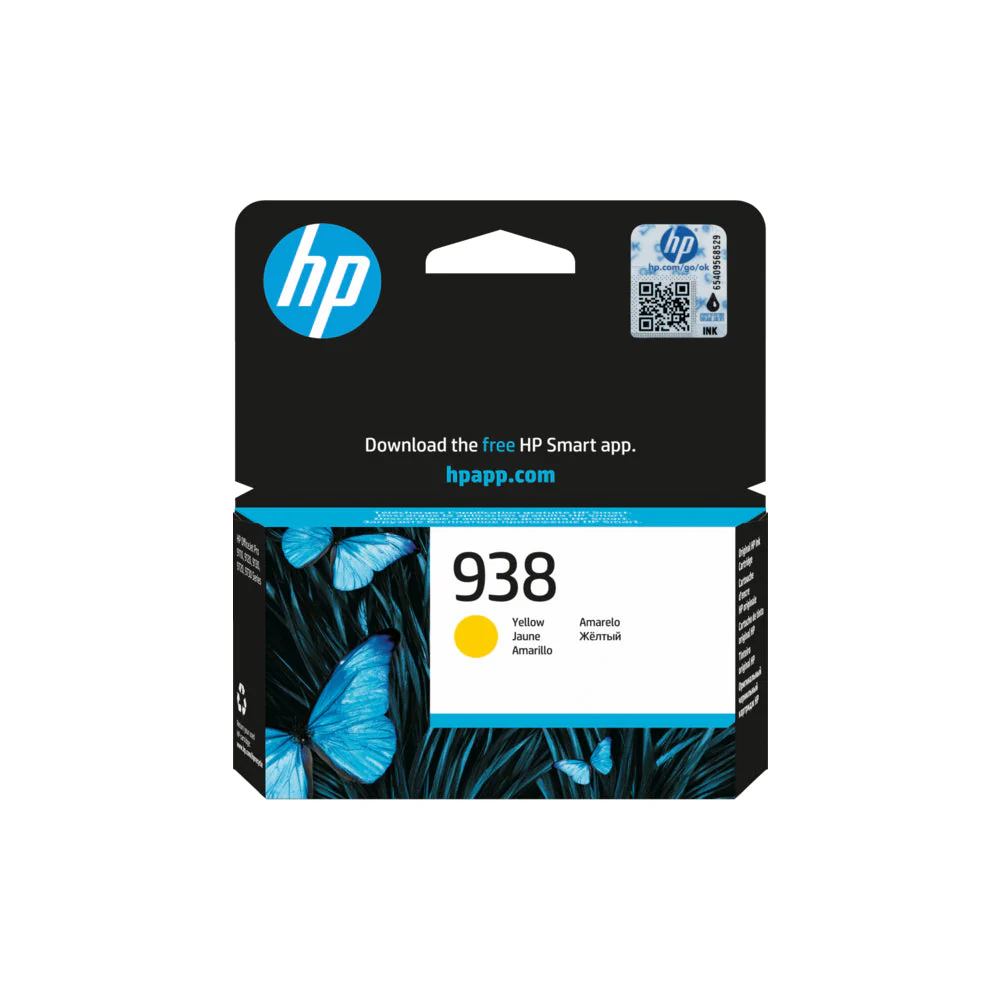 HP 938 Yellow Color ink Cartridge