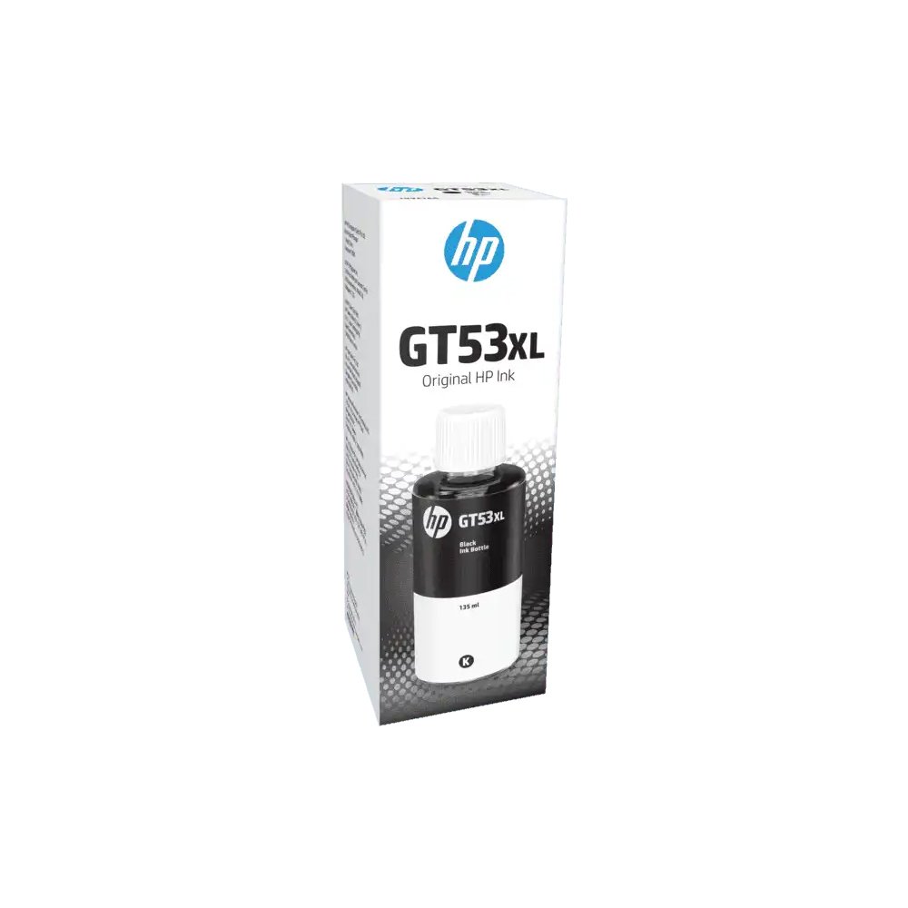 HP GT53XL Black Color Ink Bottle 135 ml
