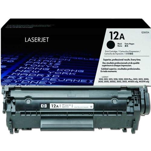 Hp 12A Toner Cartridge (Q2612A) Black