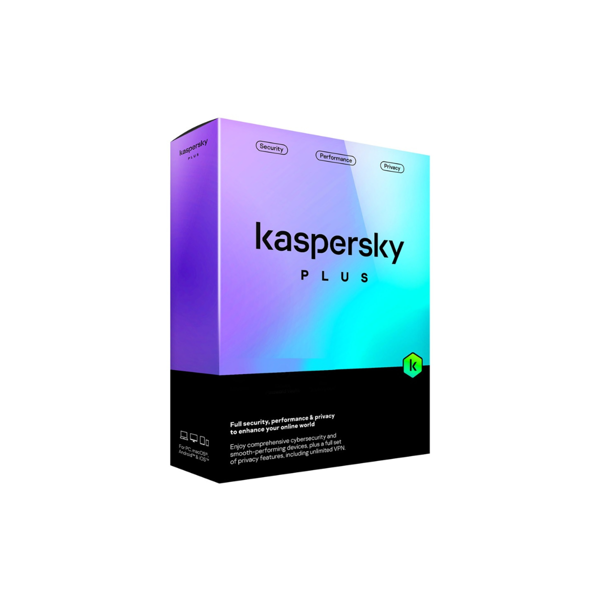 Kaspersky Plus Security 3 Devices, 1 Year