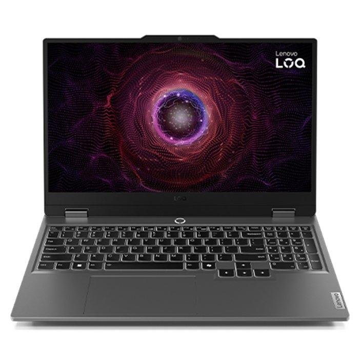 Lenovo LOQ 15ARP9 Gaming Laptop, AMD Ryzen 7, 24GB RAM, 1TB SSD, NVIDIA GeForce RTX 4070 8GB, 15.6", Windows 11 Home, Gray.
