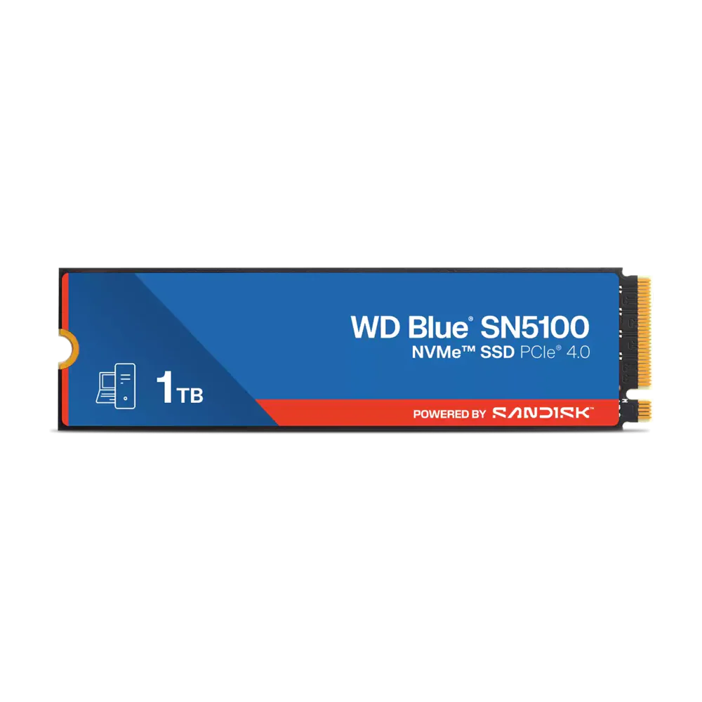 WD 1TB M.2 NVMe SSD Blue - SN5100