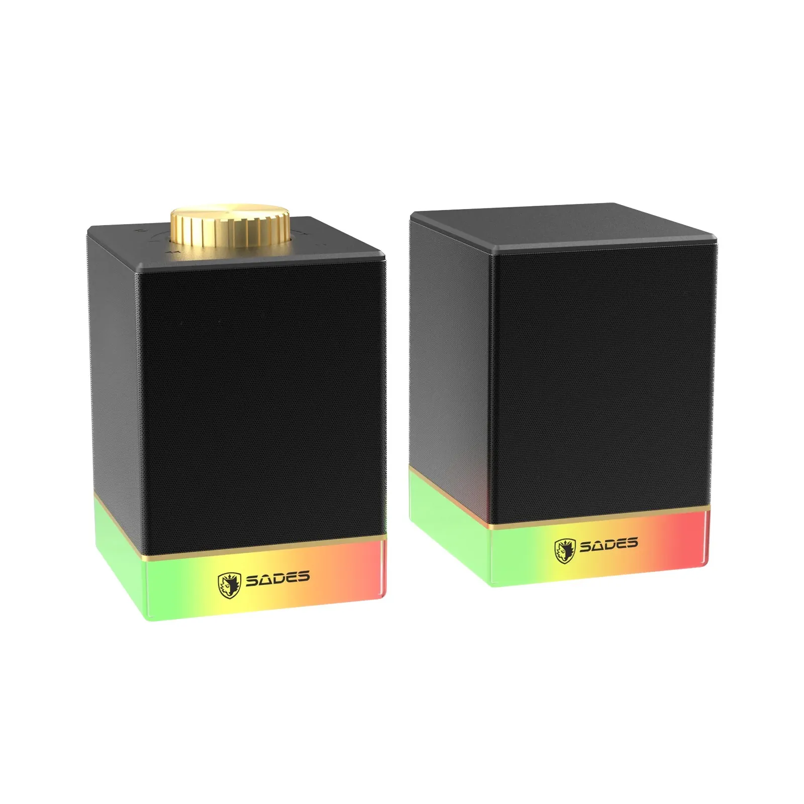 Sades Dionsyn SA-SP02 Desktop Bluetooth Stereo Speakers - Black