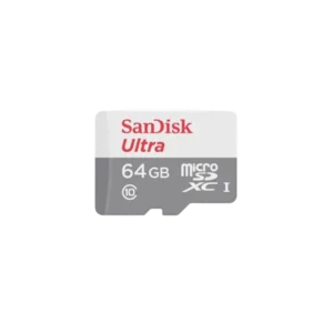The SanDisk 64GB Ultra Micro SD Card provides convenient storage for compatible devices. Its 64GB capacity offers additional space for photos