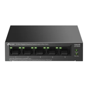 TP-Link 5-Port Gigabit Desktop POE Switch LS105GP 