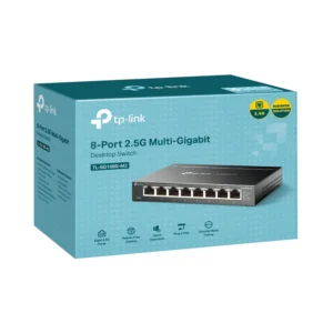 TP-Link 8-Port Desktop Switch - TL-SG108S-M2 - 2.5G Multi-Gigabit