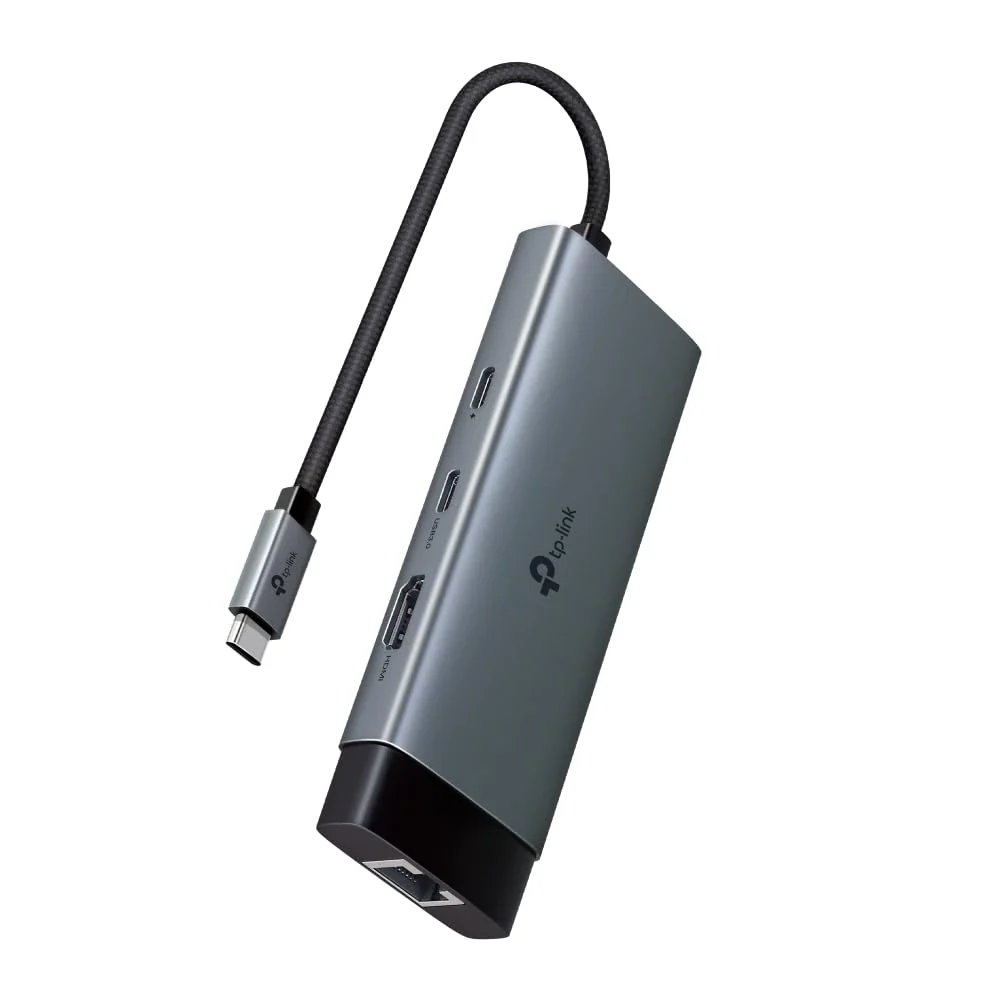 TP-Link USB Type-C 6-Port Hub - HDMI - USB Type-C - RJ45 -USB Type-A - UH6120C