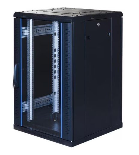 The Toten 18U Cabinet 800×1000 Standing Server Cabinet.