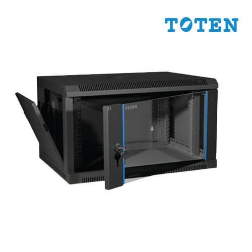 Toten 6U 600 × 450 Wall Mounted Close Rack