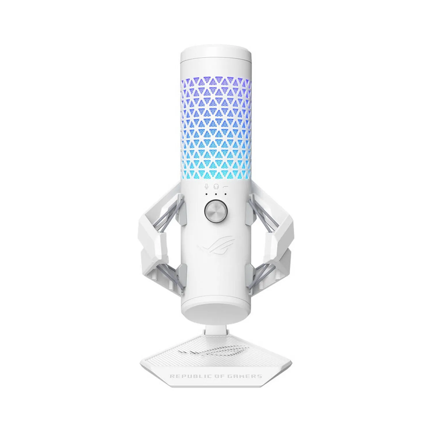 Asus Rog Carnyx USB Gaming Microphone - White - 90YH03Z0-BAUA10