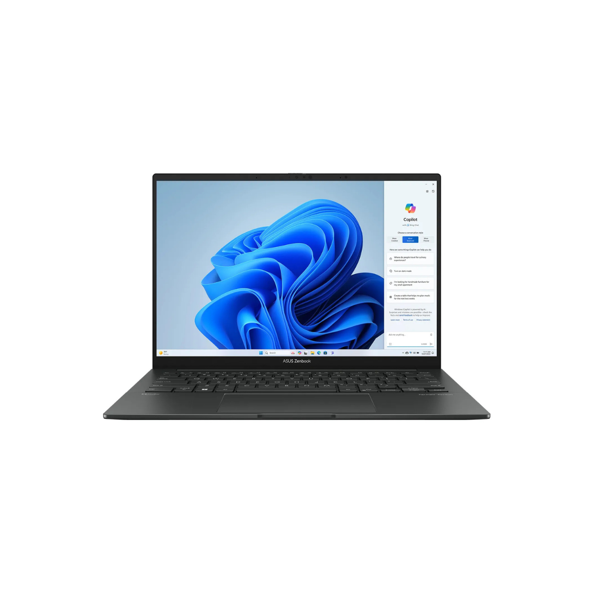 Asus ZenBook Q415M - Core Ultra 5-125H - 8GB Ram - 512GB SSD - 14" OLED WUXGA Touch Screen - Windows 11 Home - Jasper Grey - 90NB11R7-M00H00