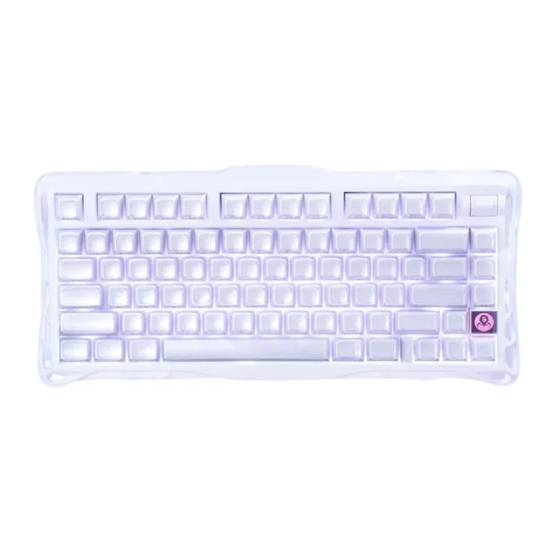 GravaStar Mercury K1 75% Wireless Mechanical Gaming Keyboard Special Edition - Lavender Purple
