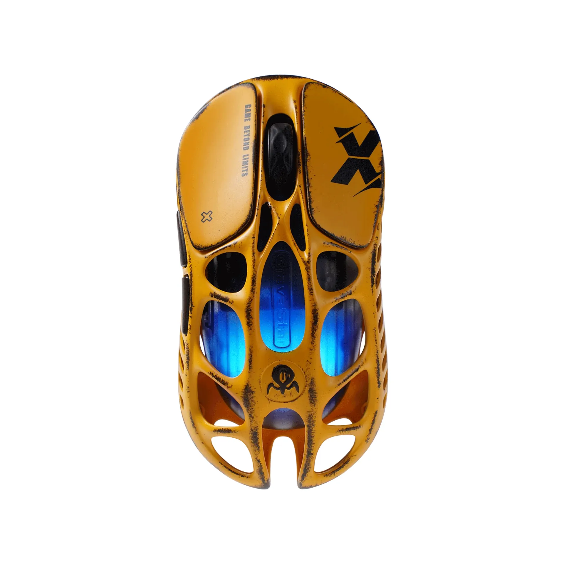 GravaStar Mercury X Wireless Gaming Mouse Special Edition - Worn Yellow