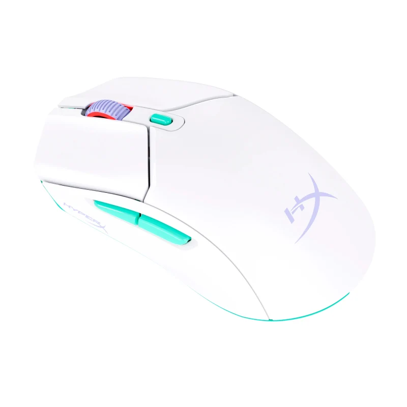 HyperX Pulsefire Haste 2 Core Gaming Mouse - Wireless - 6 Buttons - White - 8R2E7AA