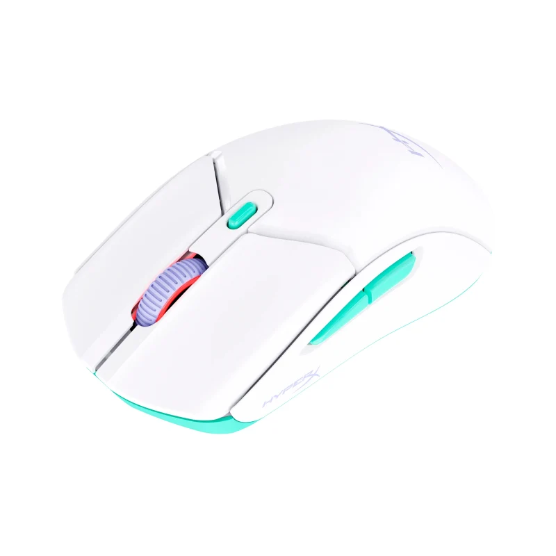 HyperX Pulsefire Haste 2 Core Gaming Mouse - Wireless - 6 Buttons - White - 8R2E7AA - Image 3