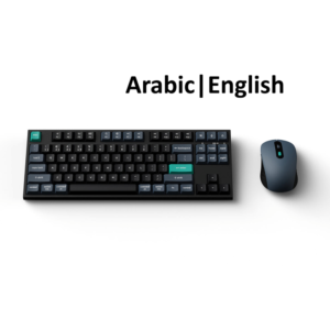 KeyChron KB1 Wireless Combo B33 Keyboard and BM25 Mouse , (Arabic-English)