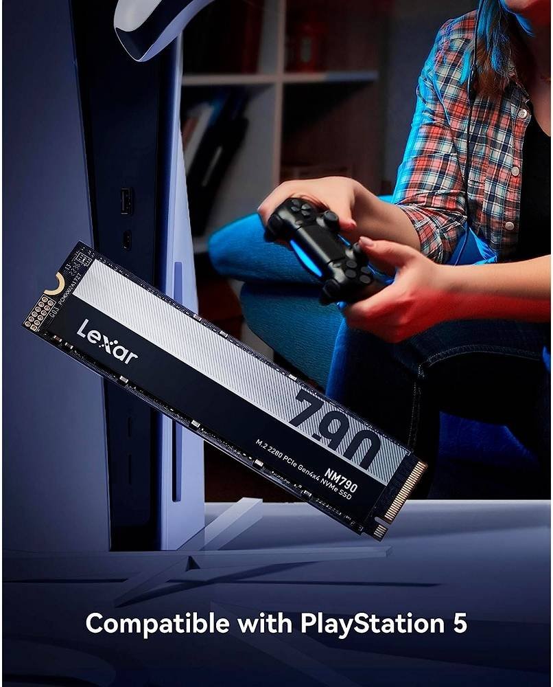 Lexar 1TB NM790 M.2 NVMe SSD 2280 PCIe