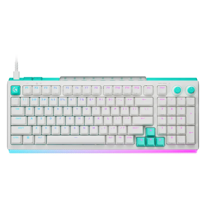 Logitech G512 X 98 Dual Swap Analog Mechanical Gaming Keyboard White – 920-014003