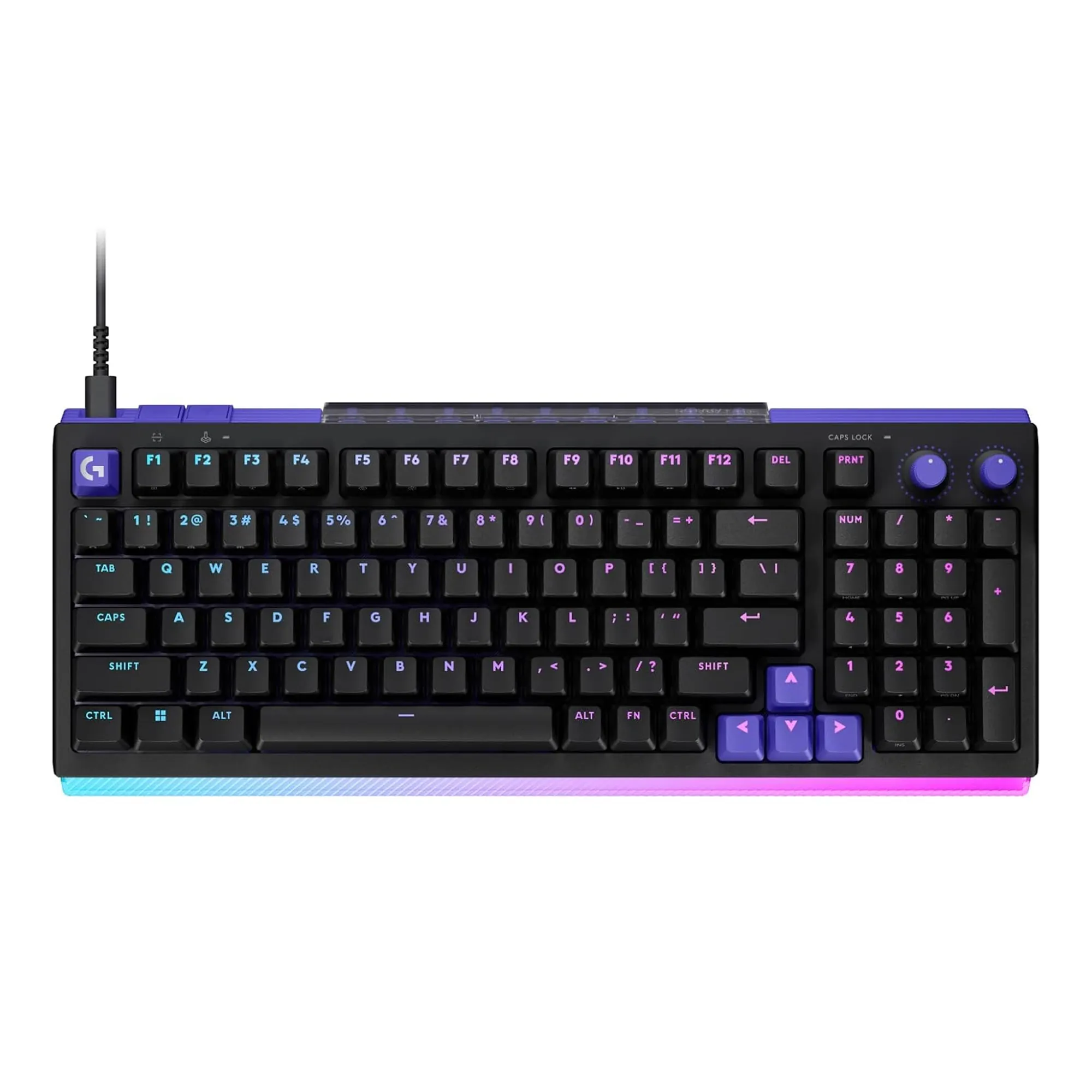 Logitech G512 X 98 Dual Swap TMR Analog Mechanical Wired Gaming Keyboard - Black - 920-013980-1